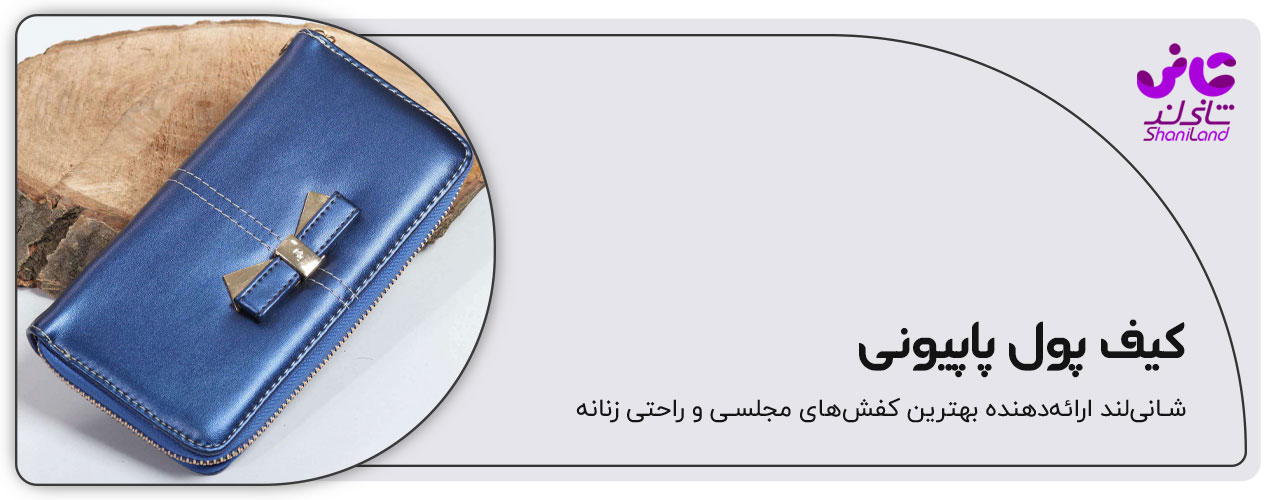 کیف پول مدل پاپیونی